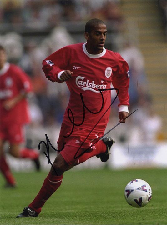 Phil Babb, Liverpool & Republic of Ireland, signed 8x6 inch photo.