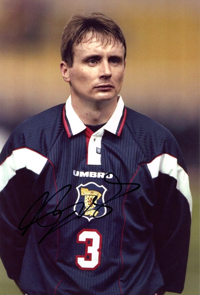 Tom Boyd, Scotland, Celtic, Motherwell, signed 12x8 inch photo.
