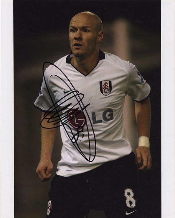Andrew Johnson, Fulham, signed 10x8 inch photo.