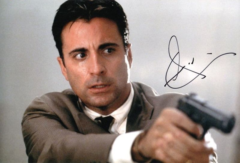 Andy Garcia, Hollywood film star, signed 12x8 inch photo.
