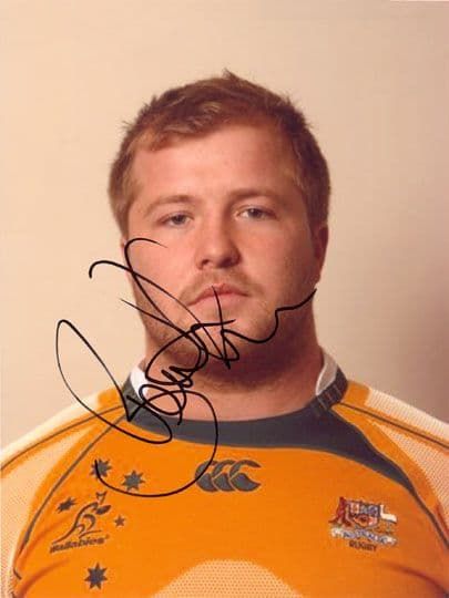 Benn Robinson, Australia, signed 8x6 inch photo.