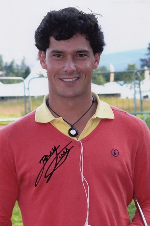 Borja Etchart, Spanish golfer, signed 9x6 inch photo.