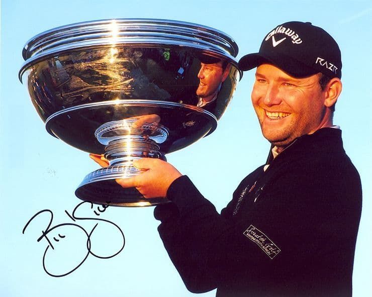 Branden Grace, Alfred Dunhill Links 2012, signed 10x8 inch photo.