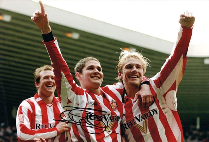 Carl Robinson, Sunderland, signed 12x8 inch photo.