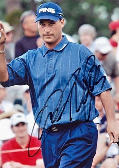 Chris DiMarco, signed 7x5 inch photo.
