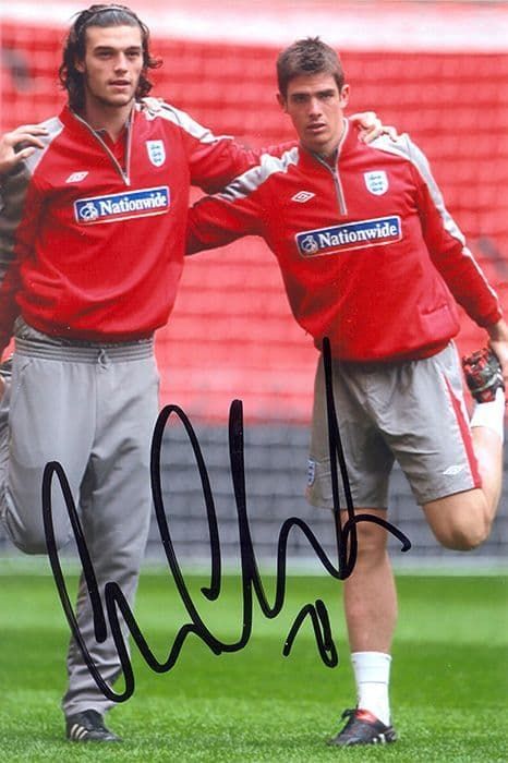 Ciaran Clark, England, signed 6x4 inch photo.