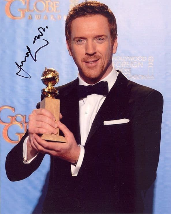 Damian Lewis, Homeland, Billions, signed 10x8 inch photo.