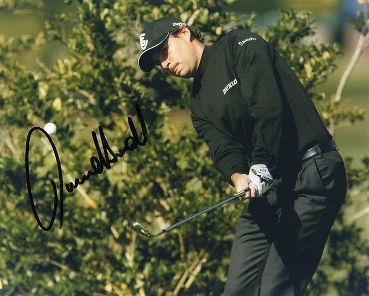 David Howell, Ryder Cup golfer, signed 10x8 inch photo.