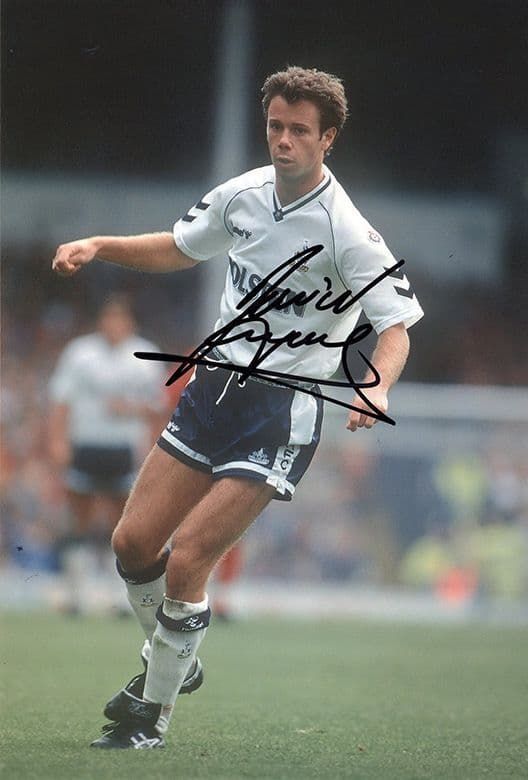 David Howells, Tottenham Hotspur, signed 12x8 inch photo.