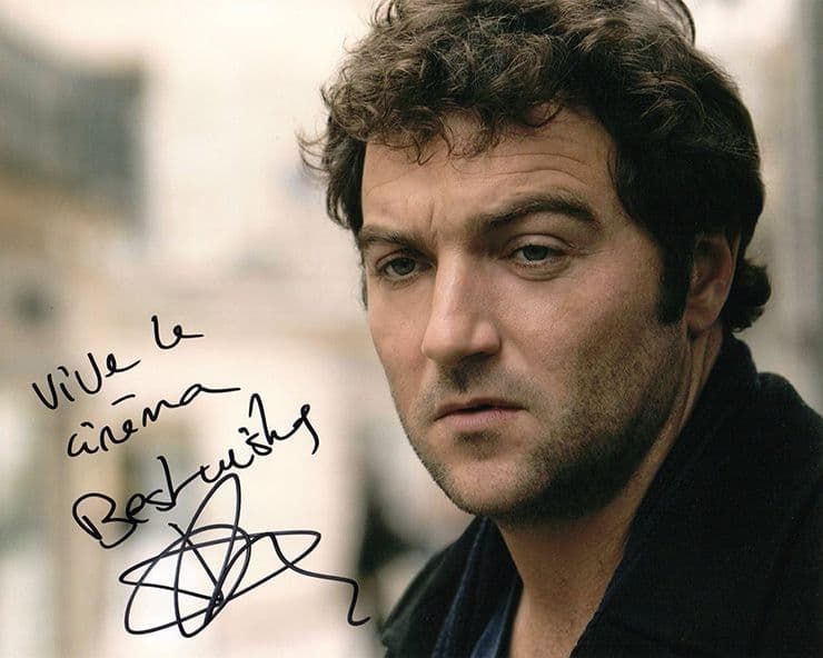 Denis Menochet, French actor, signed 10x8 inch photo.