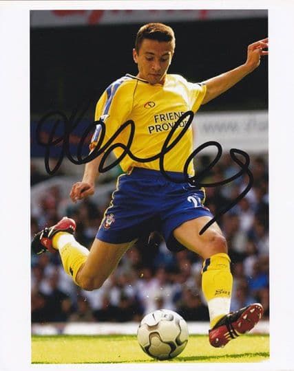 Fabrice Fernandes, Southampton, signed 10x8 inch photo.(2)