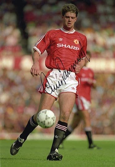 Gary Pallister, Manchester Utd & England, signed 12x8 inch photo.