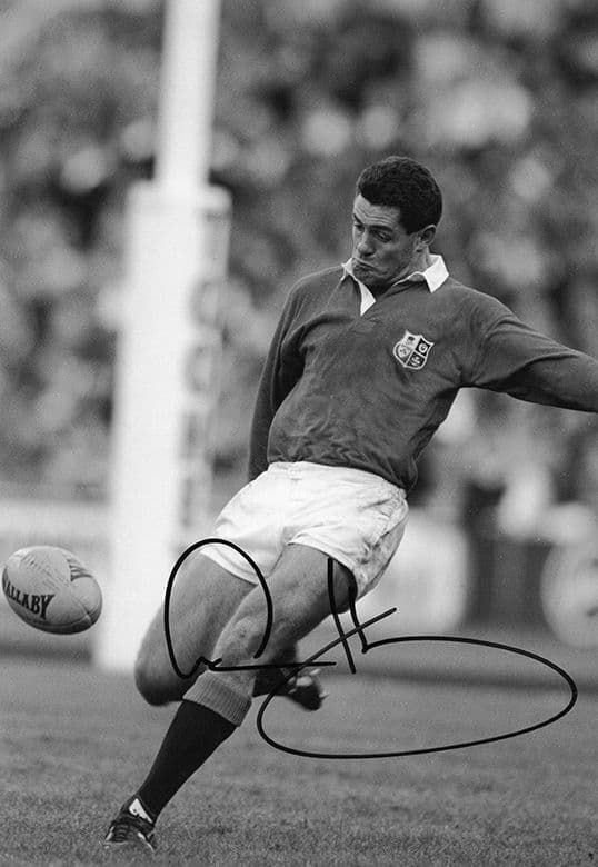 Gavin Hastings, British & Irish Lions, signed 12x8 inch photo.