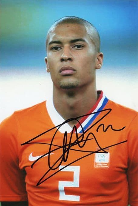 Gianni Zuiverloon, Holland 2008 Olympics team, signed 6x4 inch photo.