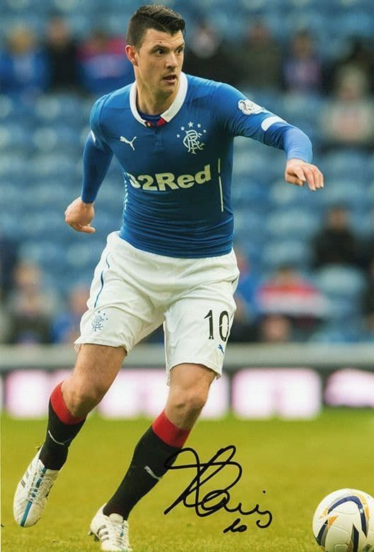 Haris Vuckic, Rangers, Slovenia, signed 12x8 inch photo.