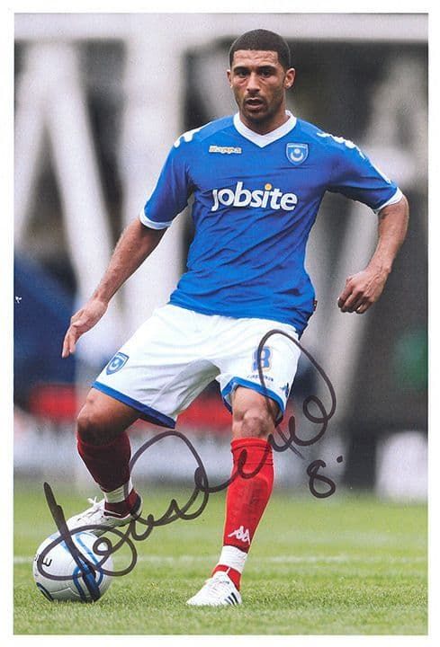 Hayden Mullins, Portsmouth, signed 8x6 inch photo.