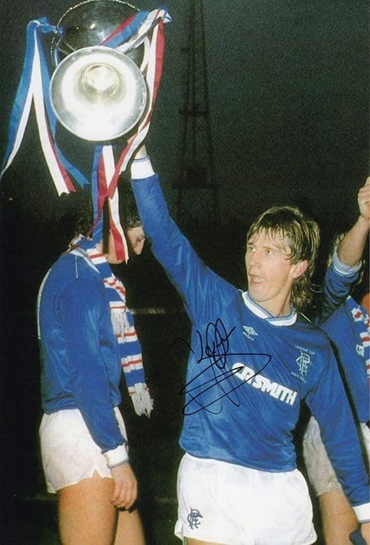 Iain Ferguson, Rangers, signed 12x8 inch photo.