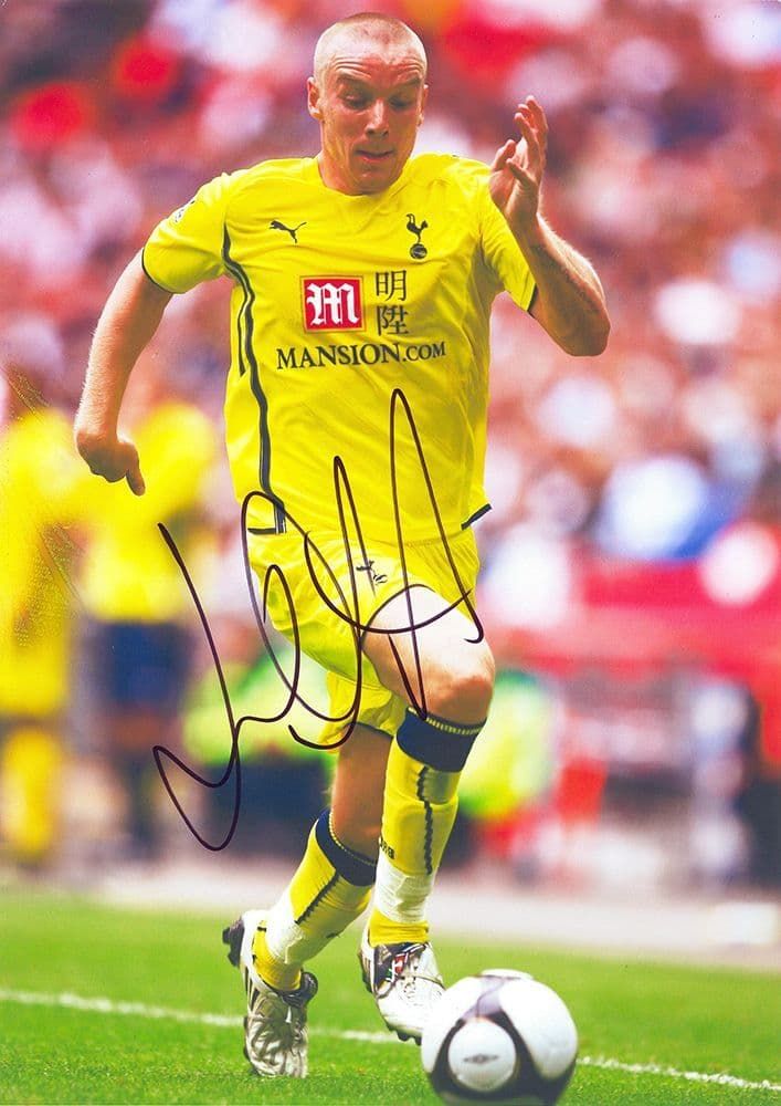 Jamie O' Hara, Tottenham Hotspur, signed 12x8 inch photo.