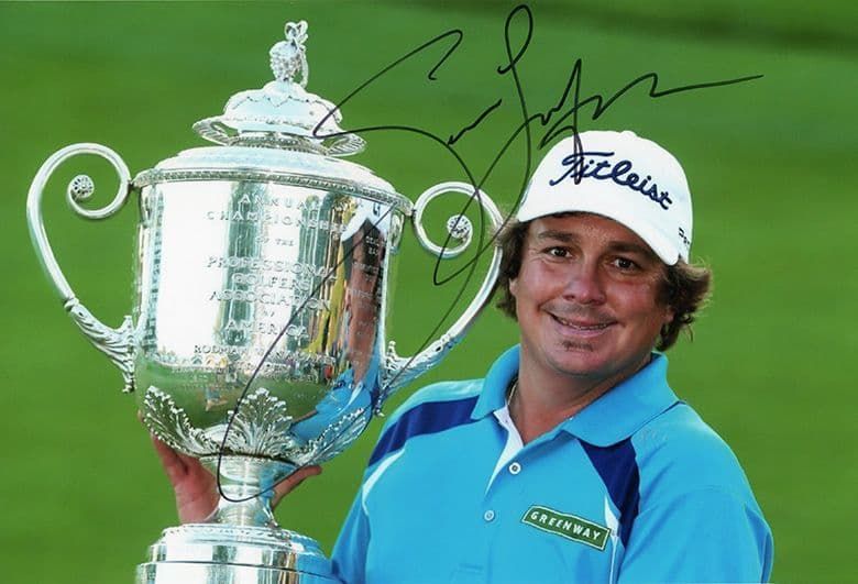 Jason Dufner, PGA Championship 2013, signed 12x8 inch photo.