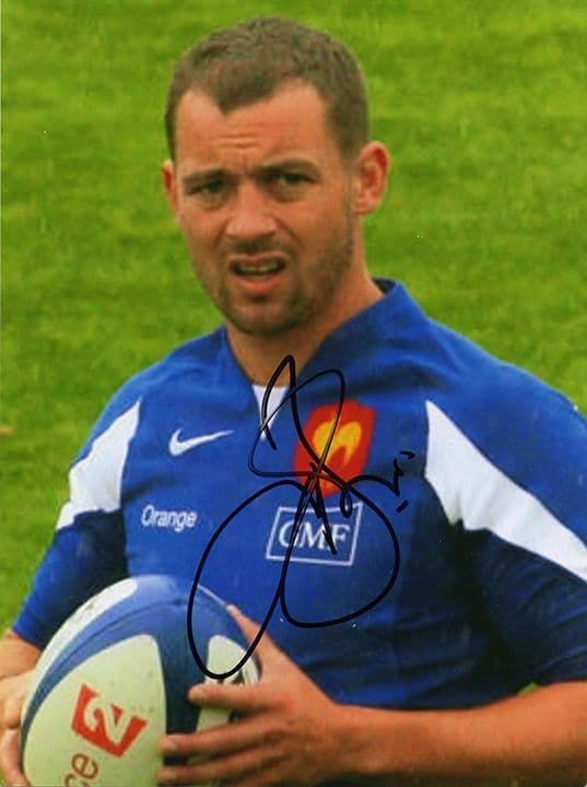 Jean-Baptiste Elissalde, France, Toulouse, signed 8x6 inch photo.