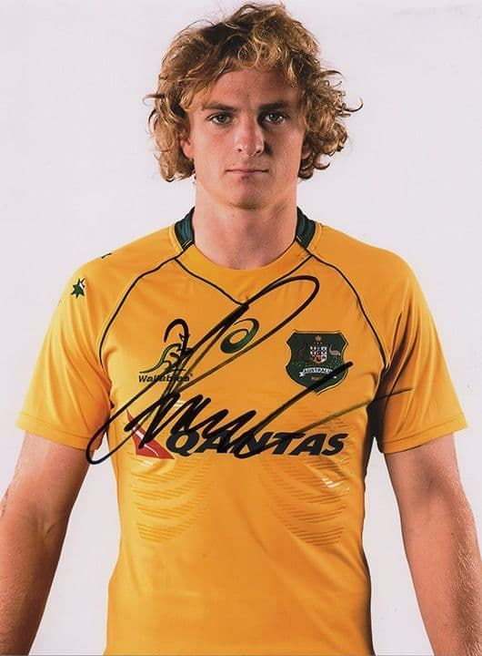 Joe Powell, Australia, signed 8x6 inch photo.