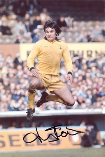 John Pratt, Tottenham Hotspur, signed 12x8 inch photo.