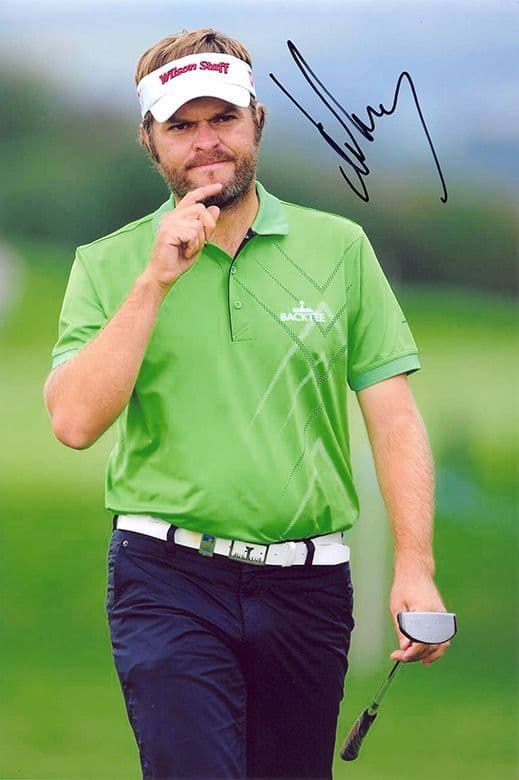 Jose Manuel Lara, Spanish golfer, signed 12x8 inch photo.
