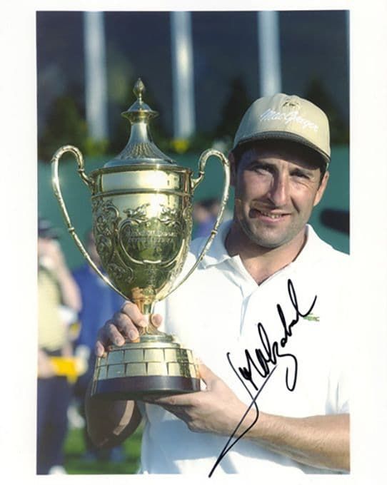 Jose Maria Olazabal, signed 10x8 inch photo.