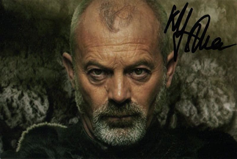 Keith Allen, Welsh actor, Robin Hood, signed 6x4 inch photo.