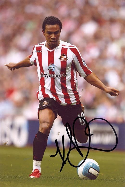 Kieran Richardson, Sunderland, signed 12x8 inch photo.