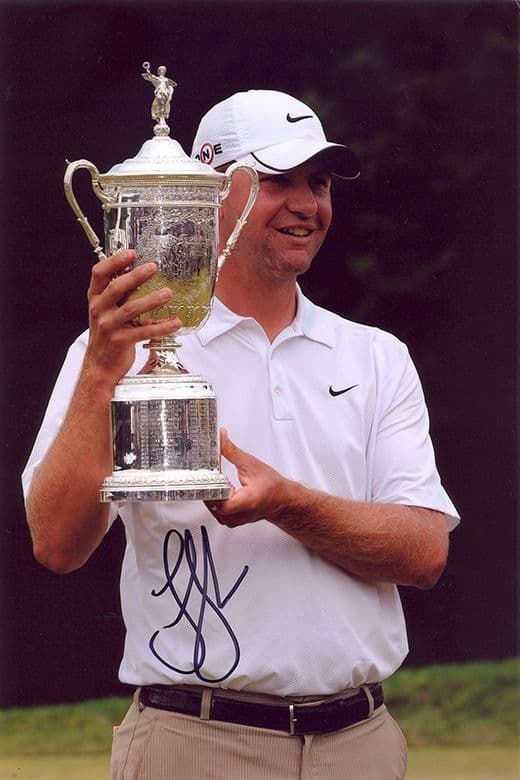 Lucas Glover, US Open Champion 2009, signed 12x8 inch photo.