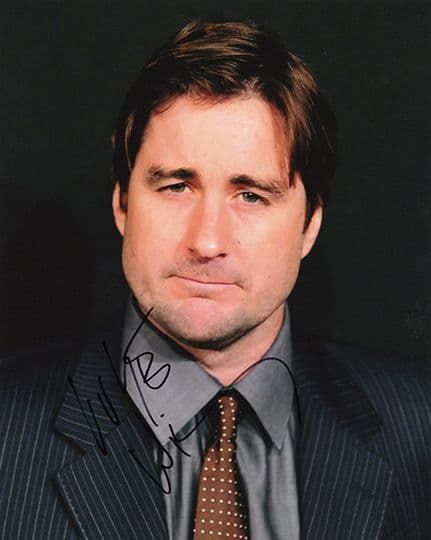 Luke Wilson, signed 10x8 inch photo.