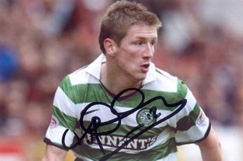 Mark Wilson, Glasgow Celtic, signed 6x4 inch photo.(2)