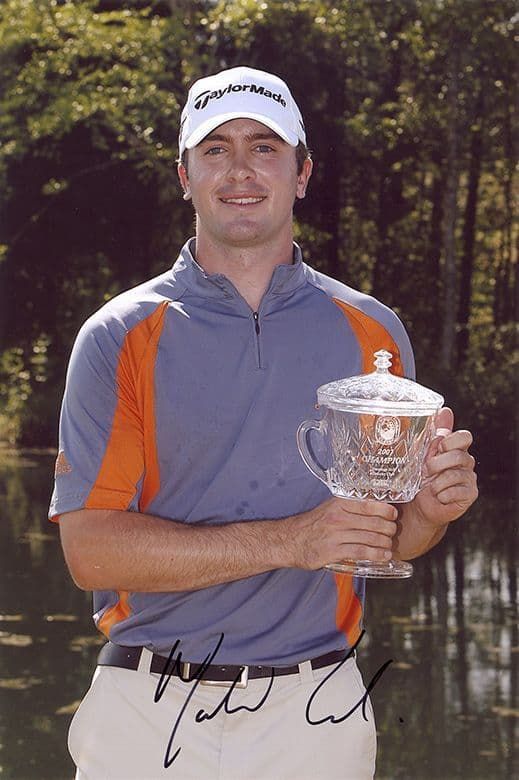 Martin Laird, Scottish golfer, PGA Tour, signed 12x8 inch photo.