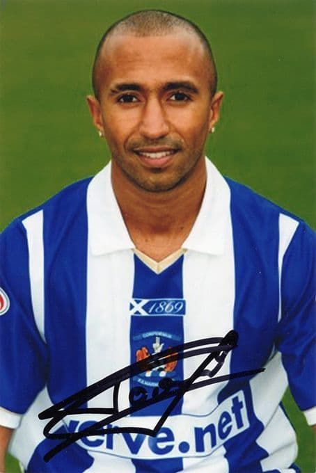 Mehdi Taouil, Kilmarnock & Morocco, signed 6x4 inch photo.