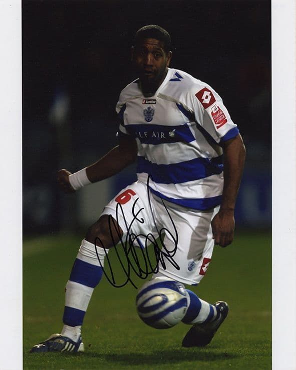 Mikele Leigertwood, QPR, signed 10x8 inch photo.