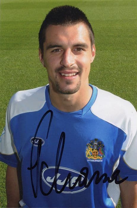 Paul Scharner, Wigan Athletic & Austria, signed 6x4 inch photo.