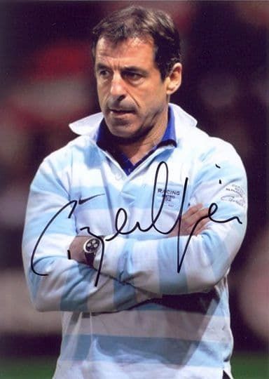 Pierre Berbizier, Racing Metro, signed 7x5 inch photo.
