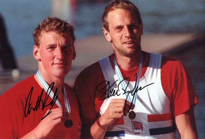 Redgrave & Pinsent, multiple rowing champions, signed 12x8 inch photo.