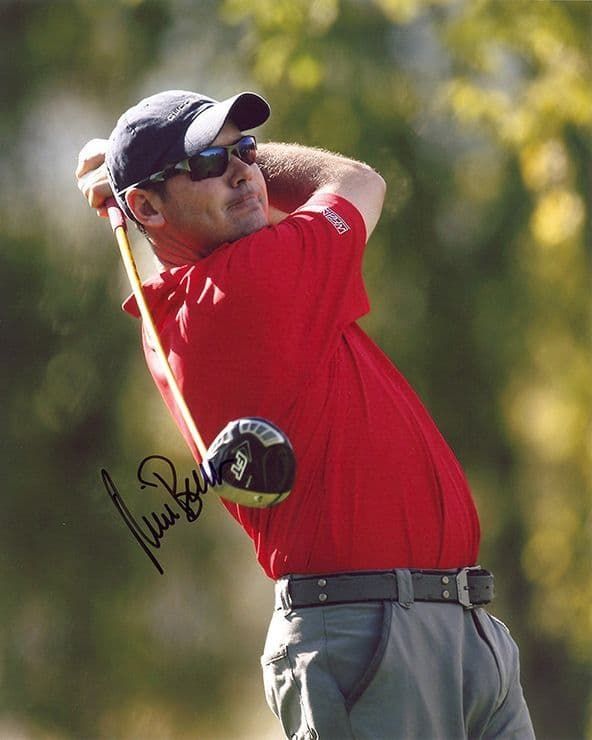 Rich Beem, PGA Tour golfer, signed 10x8 inch photo.