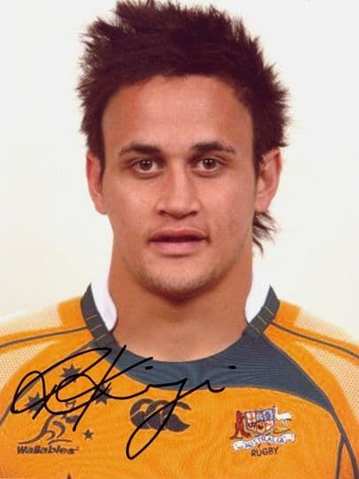 Richard Kingi, Australia, signed 8x6 inch photo.