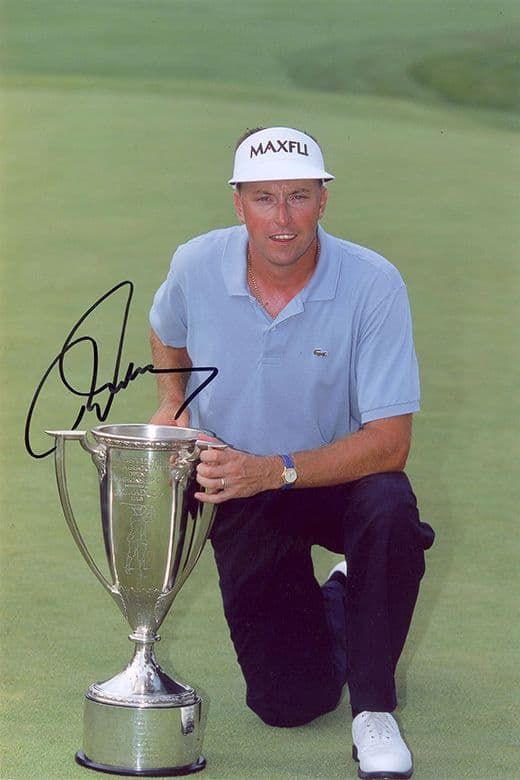 Robert Allenby, Australian golfer, signed 12x8 inch photo.