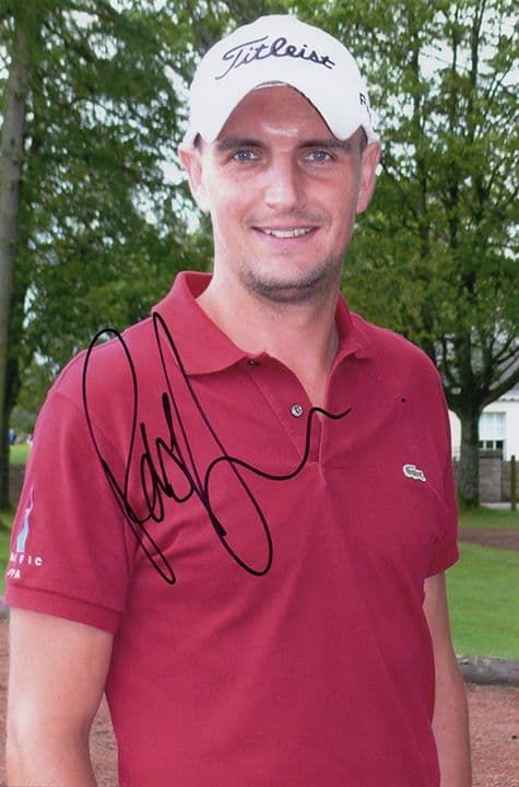 Robert Dinwiddie, English golfer, signed 9x6 inch photo.