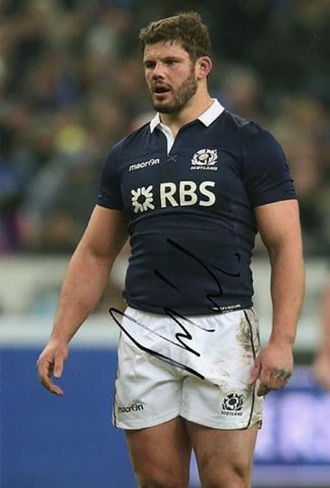 Ross Ford, Edinburgh & Scotland, signed 12x8 inch photo.