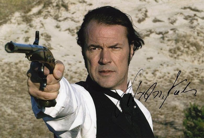 Sebastian Koch, German film star, signed 12x8 inch photo.