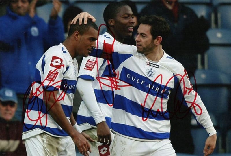 Simpson, German & Cook, QPR 2009/10, signed 12x8 inch photo.