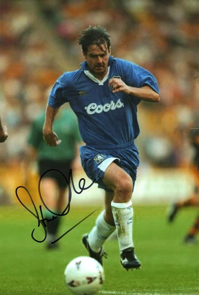 Steve Clarke, Chelsea & Scotland, signed 12x8 inch photo.
