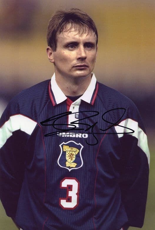 Tom Boyd, Scotland, Celtic, Motherwell, signed 12x8 inch photo.