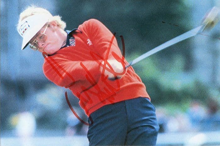 Tom Kite, American golf legend, signed 6x4 inch photo.