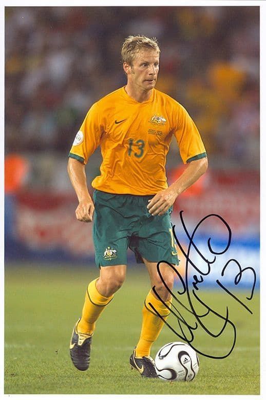 Vince Grella, Australia, signed 12x8 inch photo.